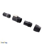 Seetronic SAC3FX Waterproof Power Plug (Female Cable Connector of SAC3MPX Socket)