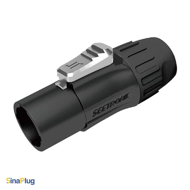 Seetronic SAC3MX Waterproof Power Plug (Male Cable Connector of SAC3FPX Socket)