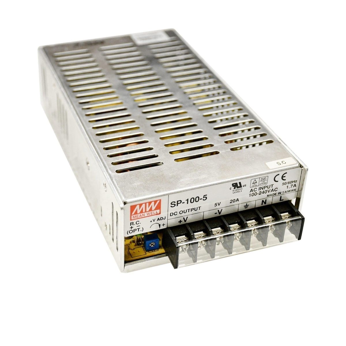 MEAN WELL SP-100-5 Switching Power Supply (Output 5Volts