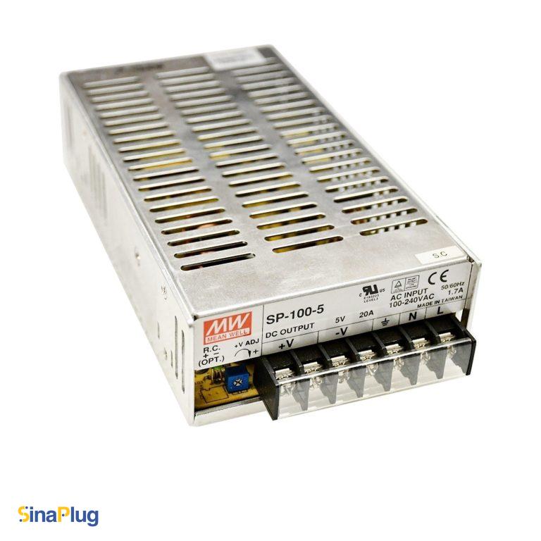 MEAN WELL SP-100-5 Switching Power Supply (Output 5Volts