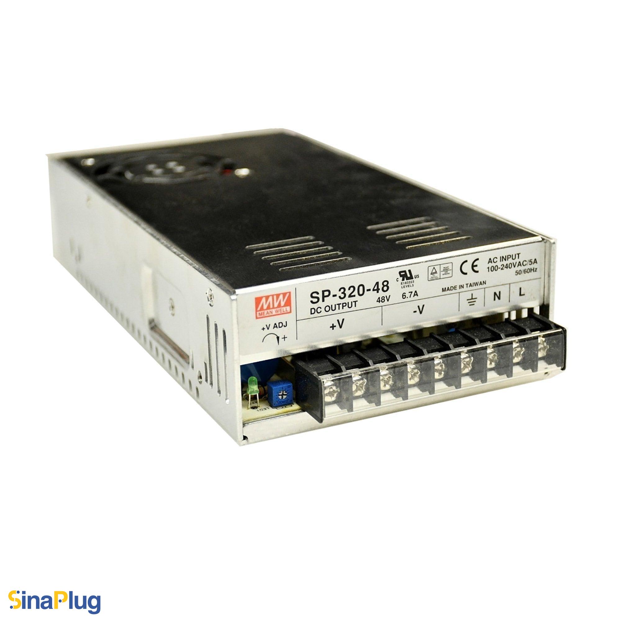 MEAN WELL SP-320-48 Switching Power Supply (Output 48Volts MEAN WELL SP-320-48 Switching Power Supply (Output 48Volts