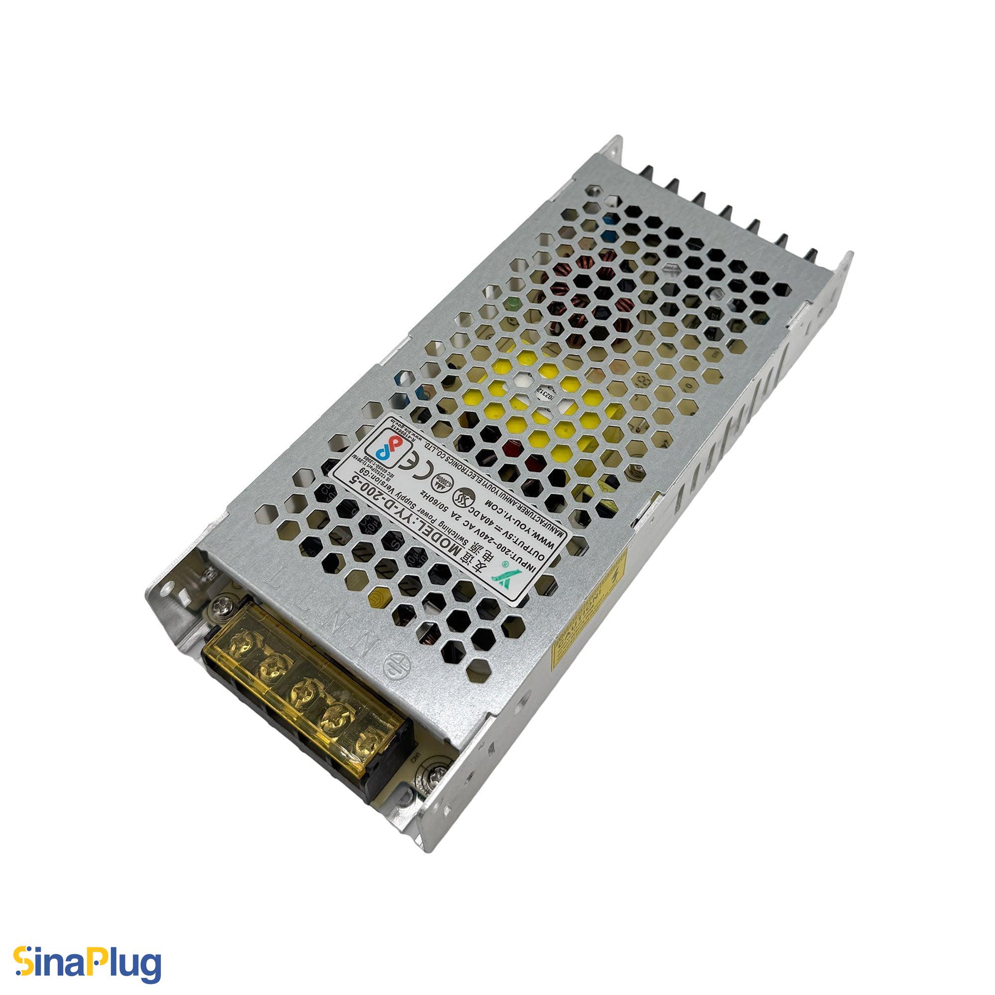 Youyi YY-D-200-5 V-G 200-240V Power Supply (5V Youyi YY-D-200-5 V-G 200-240V Power Supply (5V