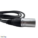 CAT6 UTP Ethernet Cable with SW8MC-A-2N Male Connector - 4 Feet