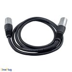 CAT6 UTP Ethernet Cable with SW8MC-A-2N Male Connector - 4 Feet