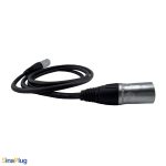 CAT6 UTP Ethernet Cable with SW8MC-A-2N Male Connector - 4 Feet