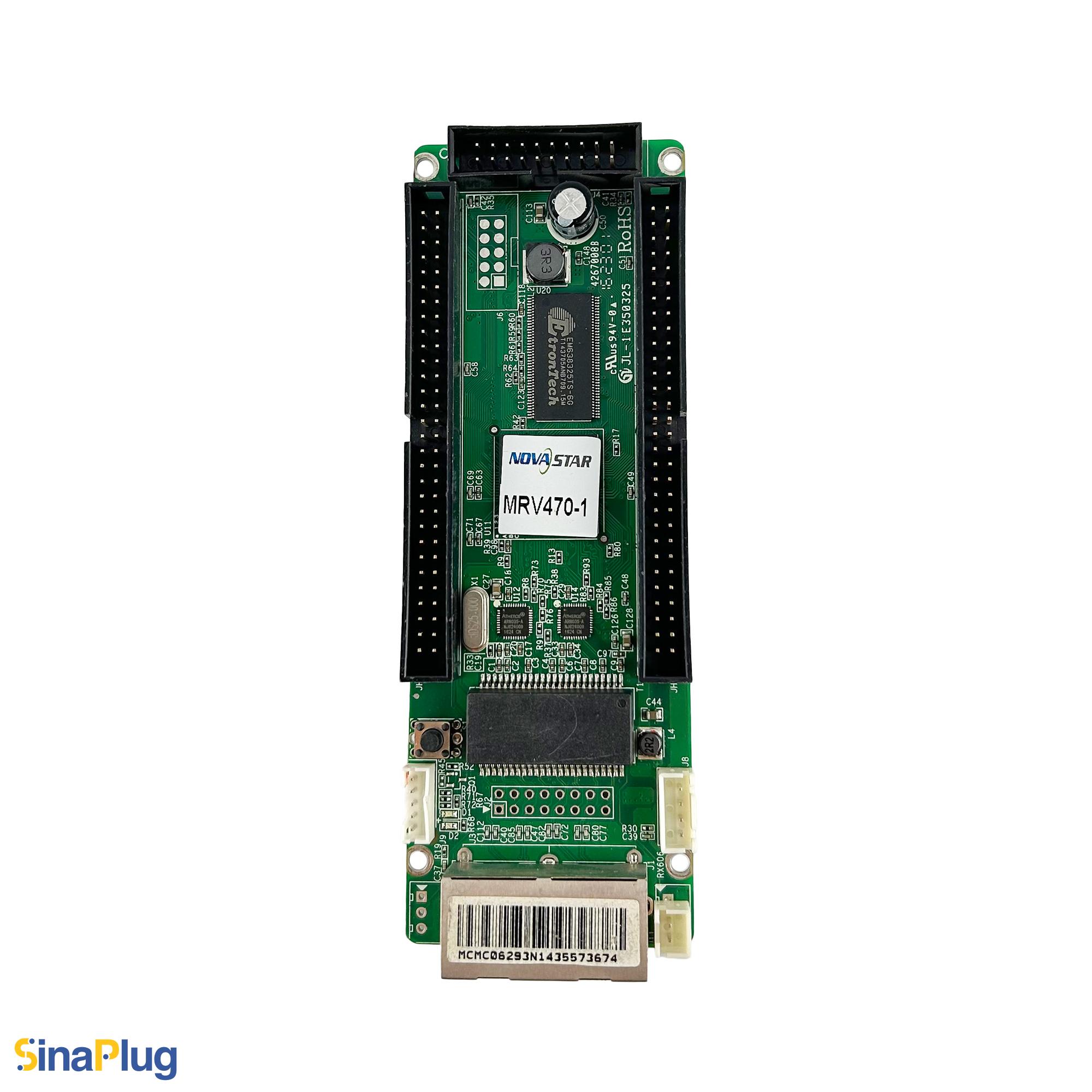 Product_RCC-NOV-MRV4701xxx-U_Pic.10_V1.0_20251007 NovaStar MRV470 Receiving Cards: MRV470-1 and MRV470-2 (EMC Version of MRV270, Replace model of ARn470)