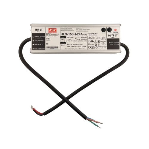 MEAN WELL HLG-150H-24A LED Driver / Power Supply (24V, 6.3A)