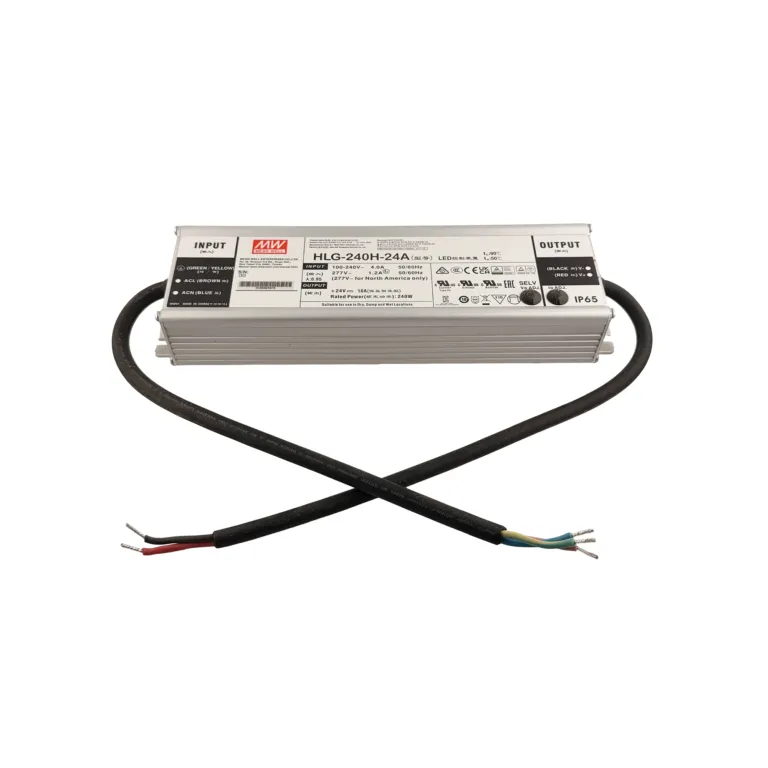 MEAN WELL HLG-240H-24A LED Driver Switching Power Supply (24V, 10A)